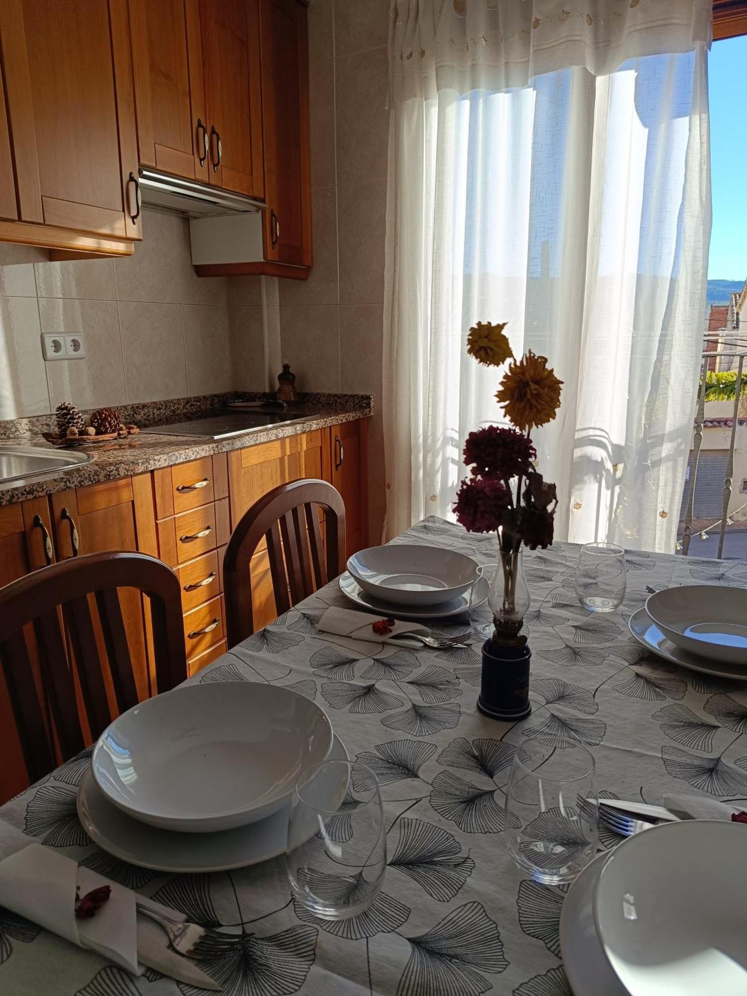 Apartamentos La Sierra Villalba de la Sierra Esterno foto